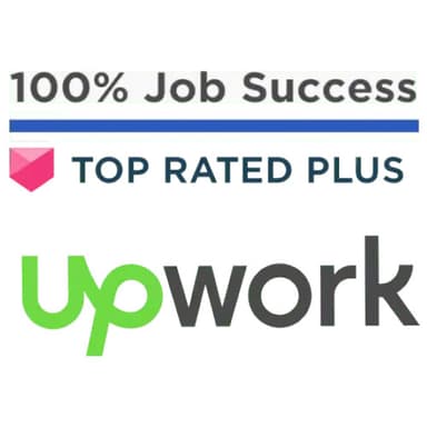 Upwork Top Rated Plus — 100% job success